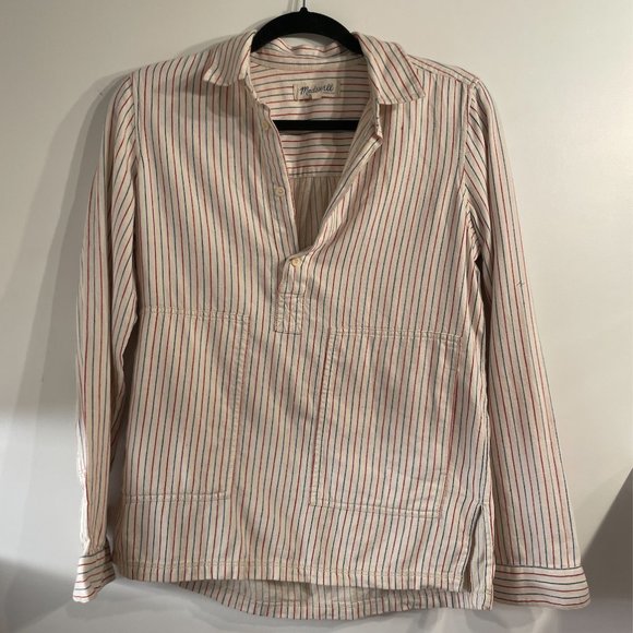Madewell cotton blouse - Picture 1 of 8
